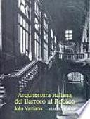 libro Arquitectura Italiana Del Barroco Al Rococó