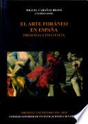 libro El Arte Foráneo En España
