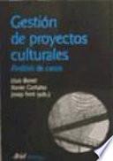 libro Gestión De Proyectos Culturales