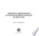libro Artistas Y Artesanos En La Ciudad De Úbeda Durante El Siglo Xvii
