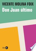 libro Don Juan último