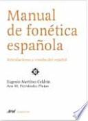 libro Manual De Fonética Española