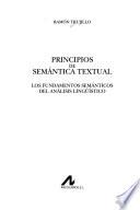 libro Principios De Semántica Textual
