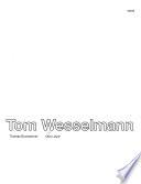 libro Tom Wesselmann