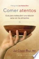 libro Comer Atentos (mindful Eating)