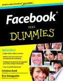 libro Facebook Para Dummies
