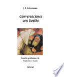 libro Conversaciones Con Goethe