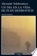 libro Un Día En La Vida De Iván Denísovich