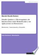 libro Estudio Químico Y Electroquímico De Interacciones Entre Biomoléculas Y Sus Aplicaciones En Biosensores