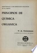 libro Principios De Química Orgánica