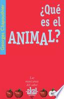 libro ¿qué Es El Animal?
