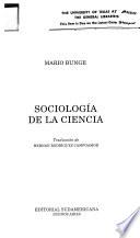 libro Sociología De La Ciencia