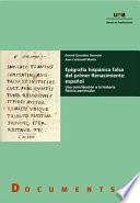 libro Epigrafía Hispánica Falsa Del Primer Renacimiento Español.
