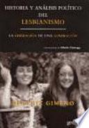 libro Historia Y Análisis Político Del Lesbianismo