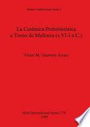libro La Cerámica Protohistórica A Torno De Mallorca (s. Vi I A.c.)