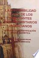 libro La Disponibilidad Léxica De Los Estudiantes Preuniversitarios Valencianos