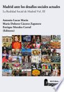libro Madrid Ante Los Desafíos Sociales Actuales