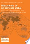 libro Migraciones En Un Contexto Global