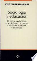 libro Sociología Y Educación