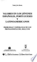 libro Valores En Los Jóvenes Españoles, Portugueses Y Latinoamericanos