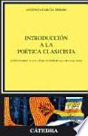 libro Introducción A La Poética Clasicista
