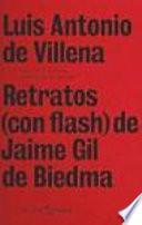 libro Retratos (con Flash) De Jaime Gil De Bidma