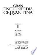 libro Gran Enciclopedia Cervantina: Auden Casa De Los Celos