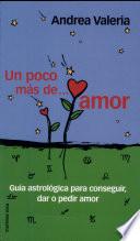 libro Un Poco Mas De Amor