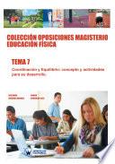 libro Colección Oposiciones Magisterio Educación Física. Tema 7