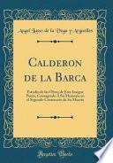 libro Calderon De La Barca