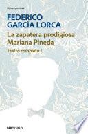 libro La Zapatera Prodigiosa | Mariana Pineda (teatro Completo 1)