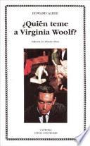 libro ¿quién Teme A Virginia Woolf?