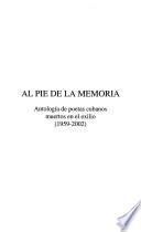 libro Al Pie De La Memoria