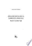libro Años Decisivos De La Narrativa Peruana