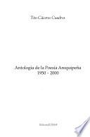 libro Antología De La Poesía Arequipeña 1950 2000