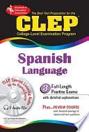 libro Best Test Preparation For The Clep Spanish