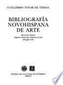 libro Bibliografía Novohispana De Arte