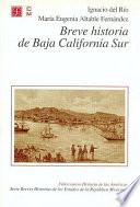 libro Breve Historia De Baja California Sur
