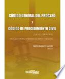 libro Código General Del Proceso Y Código De Procedimiento Civil (revisado)