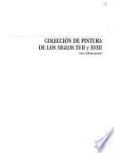 libro Colección De Pintura De Los Siglos Xvii Y Xviii.