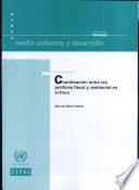 libro Coordinación Entre Las Políticas Fiscal Y Ambiental En El Perú