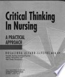 libro Critical Thinking In Nursing