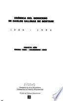 libro Crónica Del Gobierno De Carlos Salinas De Gortari, 1988 1994: Cuarto Año, Enero 1992 Diciembre 1992