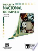 libro Encuesta Nacional De Empleo. Chiapas. 1996