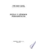 libro Estilo Y Géneros Periodísticos