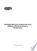 libro Estrategia Boliviana De Reducción De La Pobreza