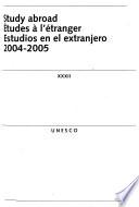 libro Estudios En El Extranjero, 2004 2005