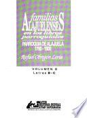 libro Familias Alajuelenses En Los Libros Parroquiales: Letras B C
