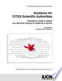 libro Guidance For Cites Scientific Authorities