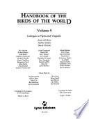 libro Handbook Of The Birds Of The World: Cotingas To Pipits And Wagtails